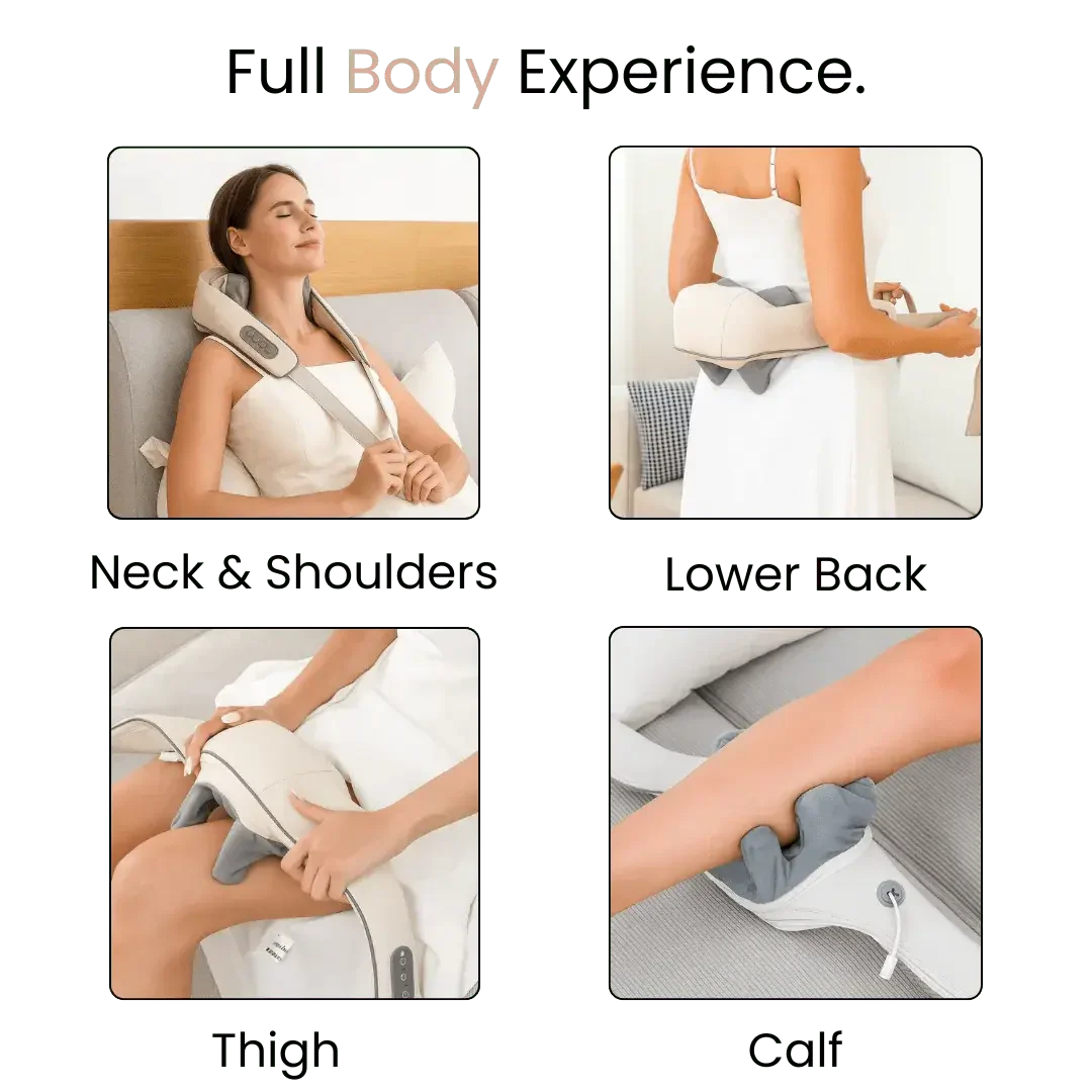 CerviLuxe™ Heated Shiatsu Massager