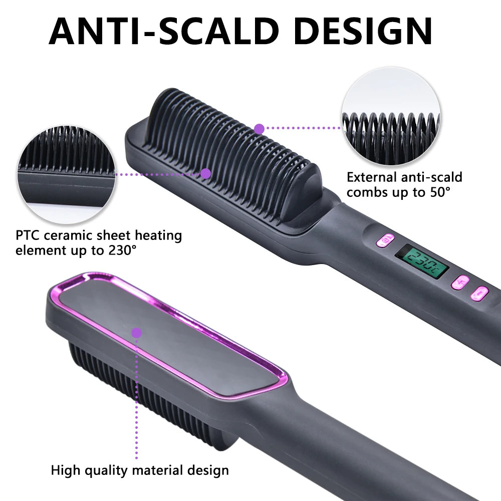 Electric Heat Hair Straightener