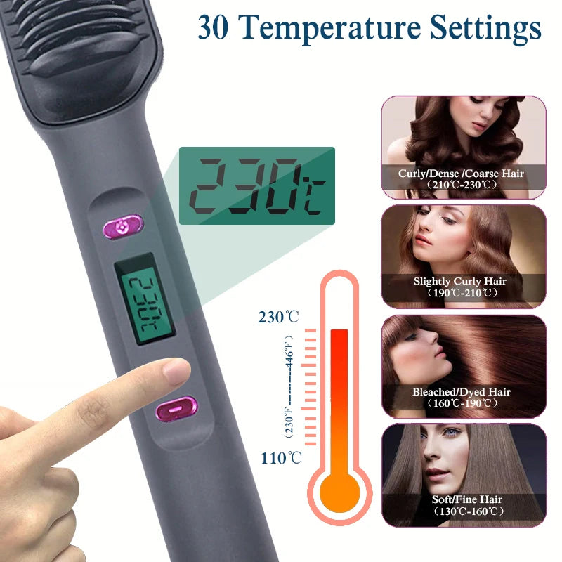 Electric Heat Hair Straightener