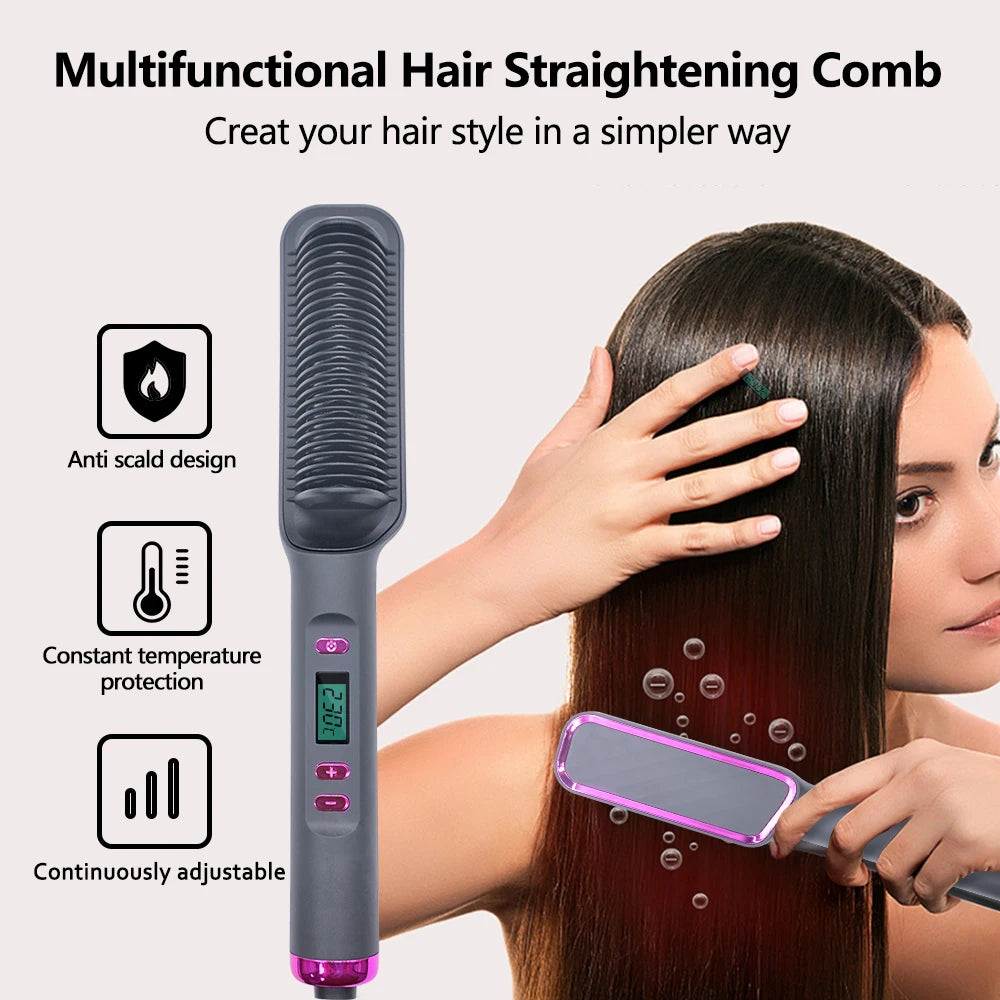 Electric Heat Hair Straightener